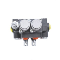Hydraulic Control Valve Double Acting 2 Spool 3600 PSI 13 GPM SAE Ports