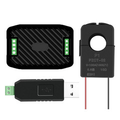 2 Pieces AC Current Voltage Amperage Power Energy Panel Meter LCD Digital Displa