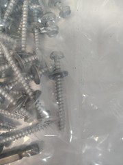 150 2 Inch Metal Roof Screws To Wood,Bit Included,Ruspert Coating,Epdm Washer!!