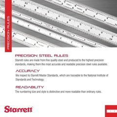 Compact 6-Inch Steel Rule for Accurate Measurements in Inches and Millimeters