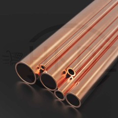 Copper Round Tube O.D Ø1mm 1.5mm 2mm 3mm 4mm 5mm 6mm 7mm 8mm -60mm Lengths 500mm