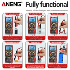 ANENG SZ309 Digital Multimeter 1999 Count AC/DC Voltage Current Resistance