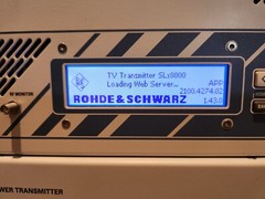 Rohde & Schwarz SLV8050 50W UHF DVB-T Low Power Transmitter Opt. K12 K02 B11 B46