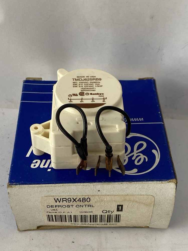 WR09X548 Replacement Refrigerator Defrost Timer Sankyo Type TMDJ625RN9