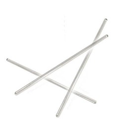 6 Pack Glass Stirring Rods 10″ Round ends for Science Education,Lab and Kitchen