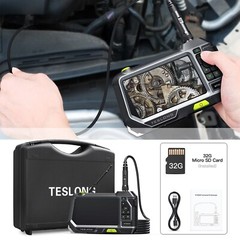 Teslong NTS500 5.5mm Dual Lens Endoscope Camera Automotive Borescope Inspection