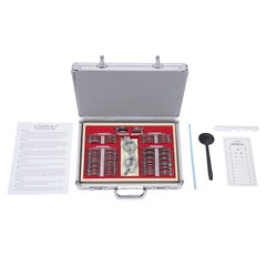 104 Pcs Trail Lens Set Optical Trial Lens Metal Optical Case Optometry Frame Rim