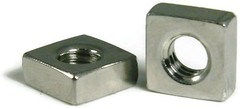 Stainless Steel Square Nuts UNC 3/8-16, Qty 25