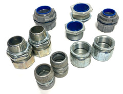 THOMAS & BETTS CONDUIT FITTING *VARIOUS SIZES* LOT OF 10* SIZES IN DESCRIPTION