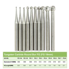 Wave Dental Burs FG Tungsten Carbide Bur 330 557L 702 Friction Grip Burr PRIMA