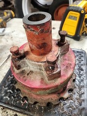 International Hay Rake LH Drive Hub And Sprocket (Unsure Of Model. Poss #11?)