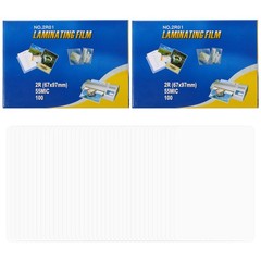 200PCS Laminating Film Clear Laminating Sheets Thermal Laminating Paper Sheets