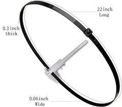 Long Heavy Duty Zip Ties 22 Inch With 120 Pounds Tensile Strength Strong Uv Resi