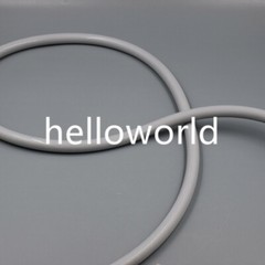 1 Pc Dental Silicone Tubing Saliva Ejector Strong Suction HVE Hose Tube 1.55M