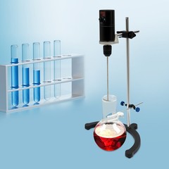 Electric Overhead Stirrer Max.40L Digital Lab Mixer Time & Speed Adjustable 120W