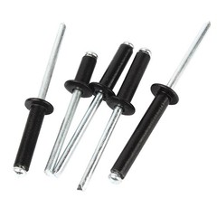Zinc Plated Aluminium Dome Head Pop Rivets Blind Rivets 2.4-6.4mm Various Sizes