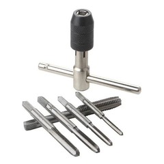 T-Handle Tap Wrench Set (M3-M8) – Adjustable Hand Tapping Tool for Threading