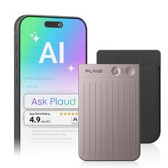 Plaud Note AI Voice Recorder, Voice Recorder w/Case, App Control, AI Transcri…