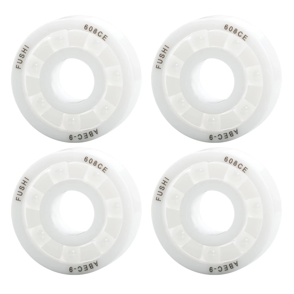 4PCS 608 ZrO2 Zirconia Full Ceramic Bearing Full ZrO2 Ceramic Ball Bearing Zi