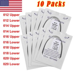 100PCS Dental Orthodontic Arch Wire Niti Round /Braces Bracket 022 Slot All ns