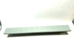 Cooper B-Line 4436G Straight Lay-In Wireway Section 4″ x 4″ x 36″ Gray NO COVER
