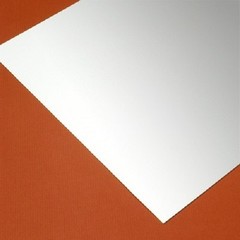 White Polystyrene Plastic Sheet – 0.020″ Thick – 12″ x 12″ (10 Pack) Print Craft