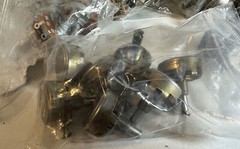 Switches and Knobs Lot – Almost 4 Pounds of Small Parts – Ohmite / Leviton +