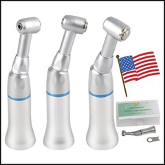 10 USA Dental 1:1 Slow Low Speed Handpiece Contra Angle Push Button Handpiece
