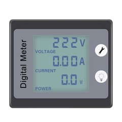 Digital AC 80-260V 100A Voltage Amp Power Energy Meter Monitor Voltmeter Ammeter