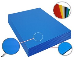 4mm Corrugated Plastic Sheets 18×24 24×36 24×48 36×36 Many Colors Coroplast Sign