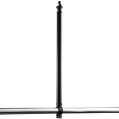 9Pack 27.4 in Galvanized Steel Chain Link Fence Extender for 1.3″-1.5″ Top Rail