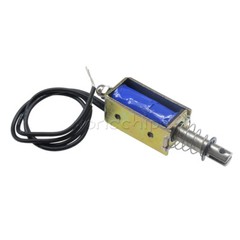 JF-0530B DC12V 300mA 5N/10mm Pull-Push-Type DC Solenoid Electromagnet New