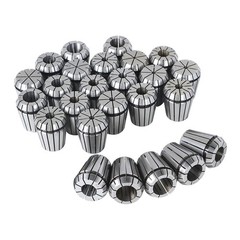 25 Pcs Collet Set ER32 Collet Chuck 1/16″ – 3/4″ Holder Spring Collet Set