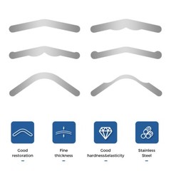 20pc/kit Dental universal Matrix Bands Tofflemire Stainless Steel band #1#2#3#13