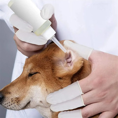 White Latex Finger Cots Dust-Free with Anti-Static Fingertip Protector Gloves Na