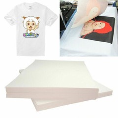 Inkjet Printable Heat Transfer Paper DARK LIGHT T-shirt Iron-on 40 Sheets 8.5×11