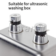 Piezoelectric Transducer High Performance 60W 40khz for Ultrasonic Tool Set of 2