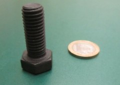 Tap Bolt FT Thread Class 10.9 M12 x 1.75 x 40 mm Length, 20 Pcs
