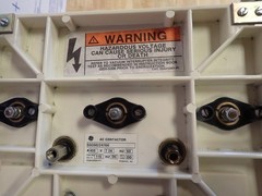Clean GE AC Contactor Unit # 55C682247G6 400 Amp 7.2KV 60HZ