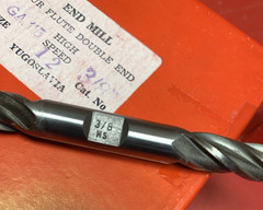 Lot of 50 HSS 3/8″ Double End 4 Flute End Mills Bridgeport Mill (NEW) Yugoslavia