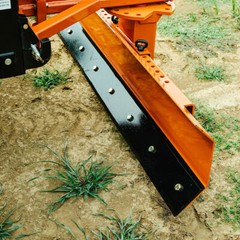 Titan Attachments 3 Point 7.5 FT Rear Blade For Grading And Scraping With Manual