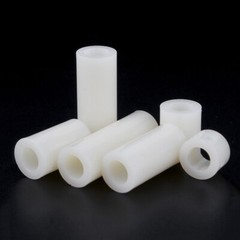 ABS Plastic Round Spacers White Nylon Spacer Column OD 7mm 9mm 11mm 14mm