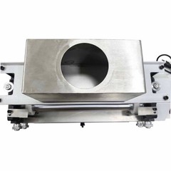 15.35″ Double-Sided Automatic White Glue Coating Machine w Soft Rubber Rollers