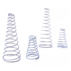 0.4mm-2mm Wire Dia. Tower Spring Conical Compression Spring 304 Stainless Steel