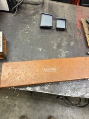 VERY NICE Starrett USA No. 123 14″ Inside/Outside Vernier Caliper, Stabilized