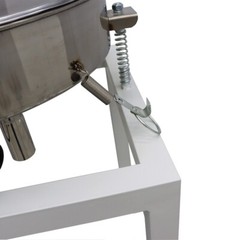 110V 15.7in Stainless Steel Powder Shaker Vibrating Screen Machine 100M Seive