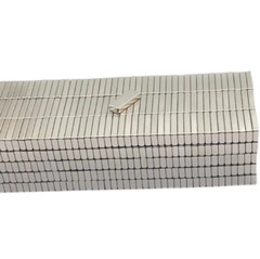 Rectangular Super Strong Magnets Length 16-23mm N35 Rare Earth NdFeB Magnet