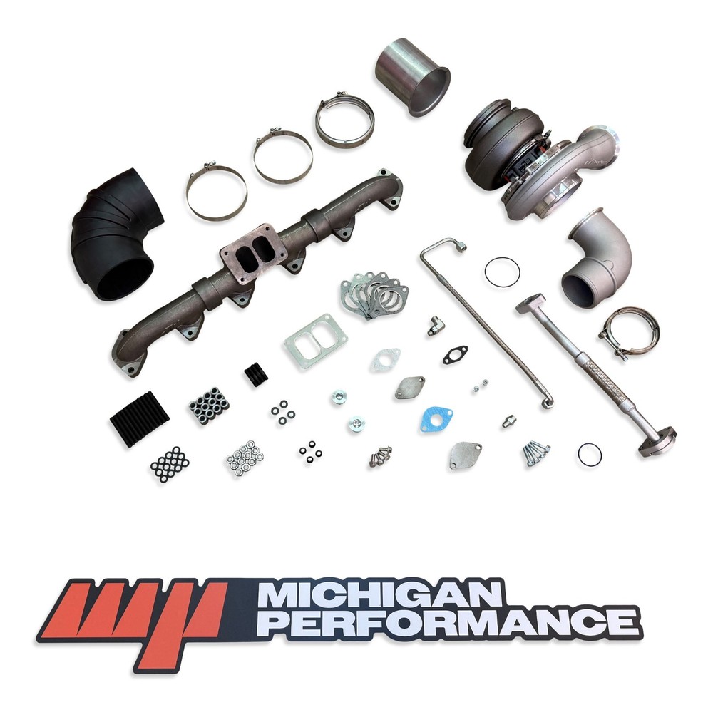 Full Install Kit CAT C11/C13 229-3567 Hi-Flow T6 Manifold Michigan Performance