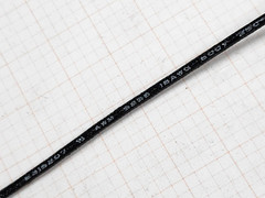 Yangzhou #18awg TGGT UL-5256 High Temperature Lead Wire 250C 600V Black /25ft