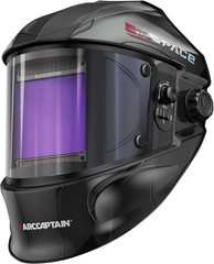 ARCCAPTAIN 6 in 1 Aluminum MIG Welder 200A Synergy +Large Viewing Welding Helmet